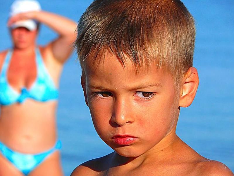 море, ребенок, обида обидели фото превью