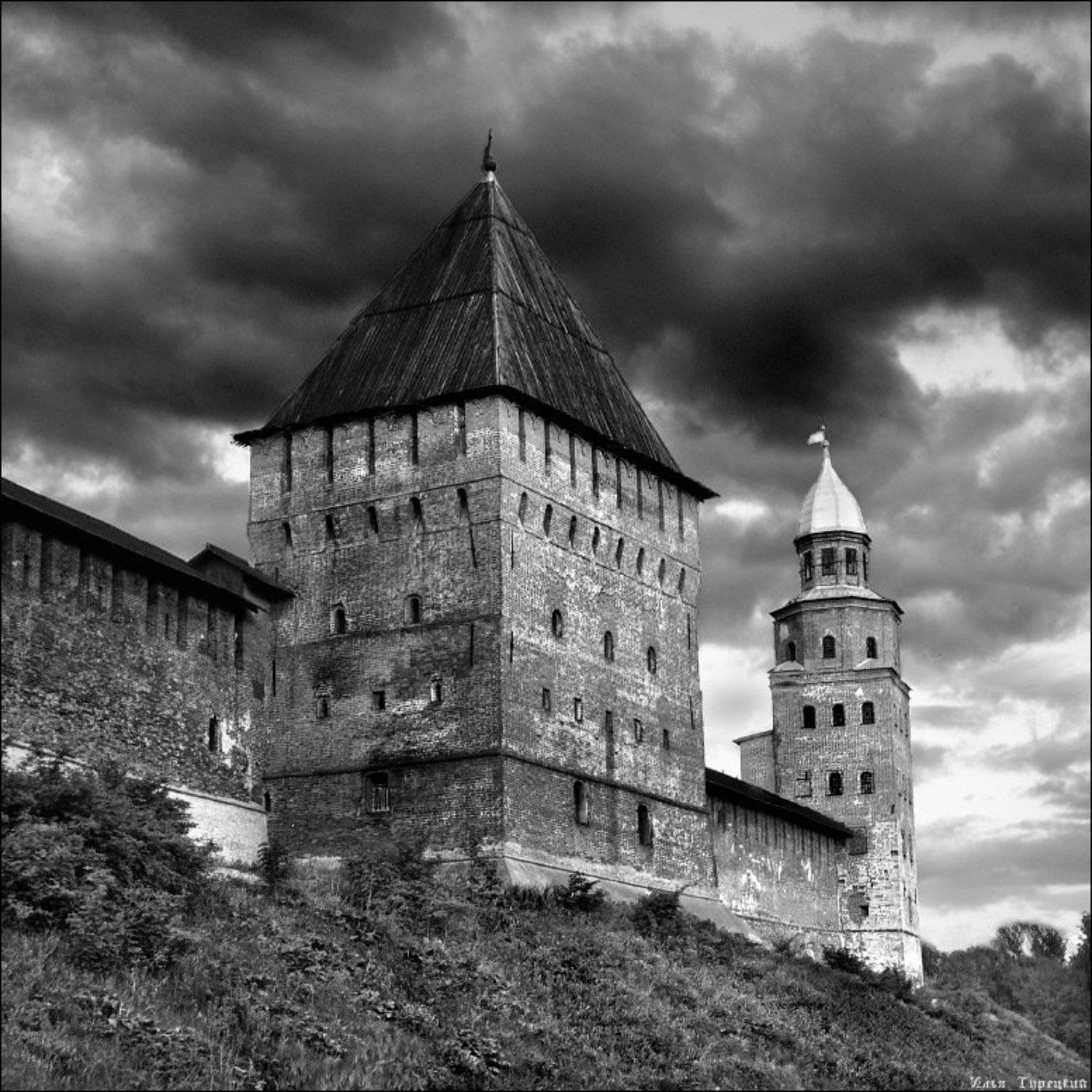 стены, новгородского, кремля, Илья Турецкий