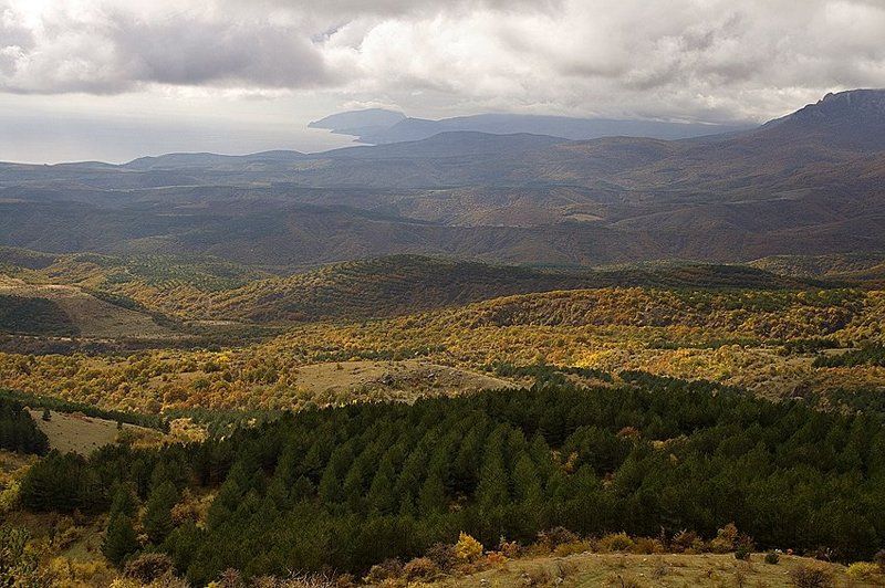 крым, горы, море, аю-даг Рукой подать до Аю-Даг фото превью