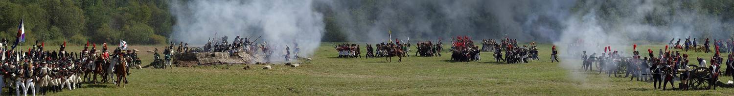 1812 бородино реконструкция сражение битва русские французы, Руденко Олег