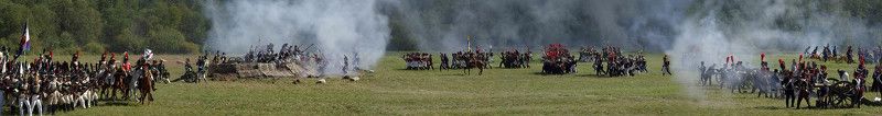 Панорама Бородинского сражения фото превью