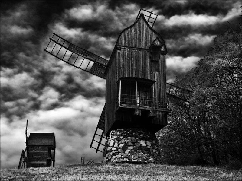 мельница, ветряк, небо, пирогово, киев, украина Легко взмахнув крылом... фото превью