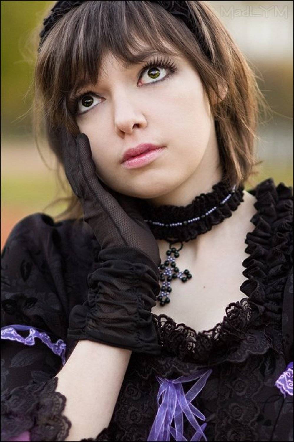 du, gothic, lolita, портрет, девушка, костюм, осень, MadLYM