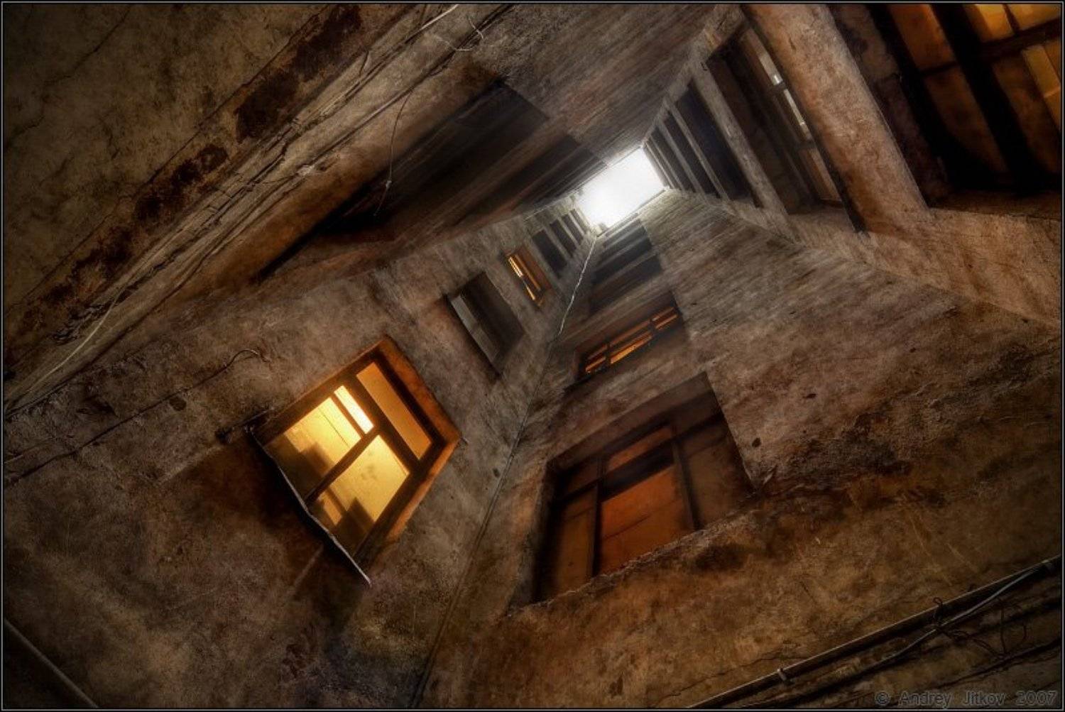 санкт-петербург, питер, колодец, жизнь, город, Андрей Житков