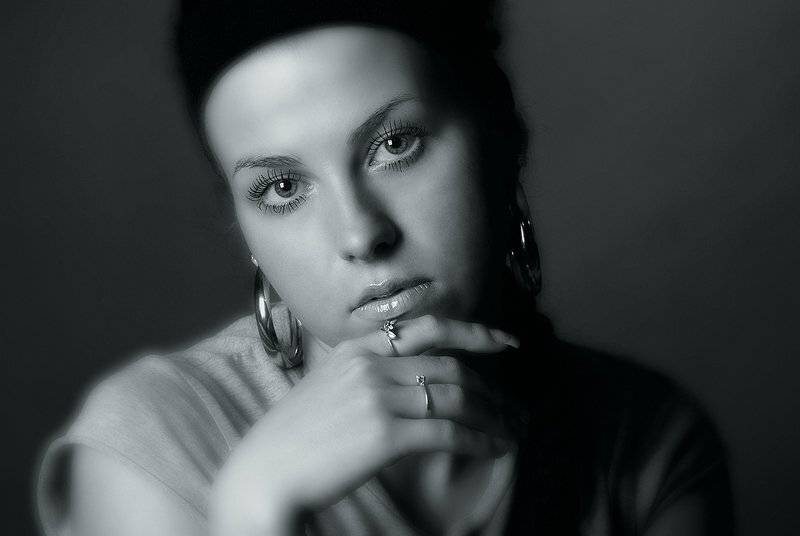 настя,портрет, Александр Путев