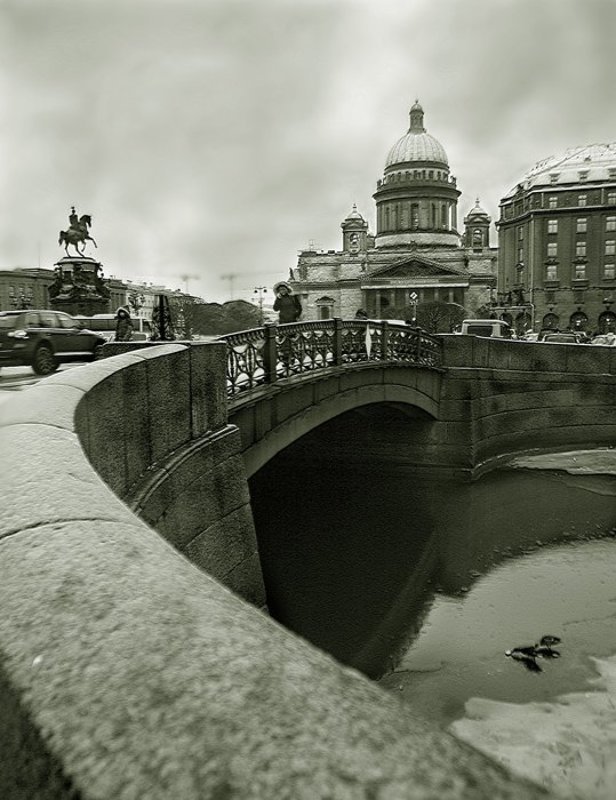 город,небо,архитектура,исаакиевский собор, Эхо истории в современности фото превью