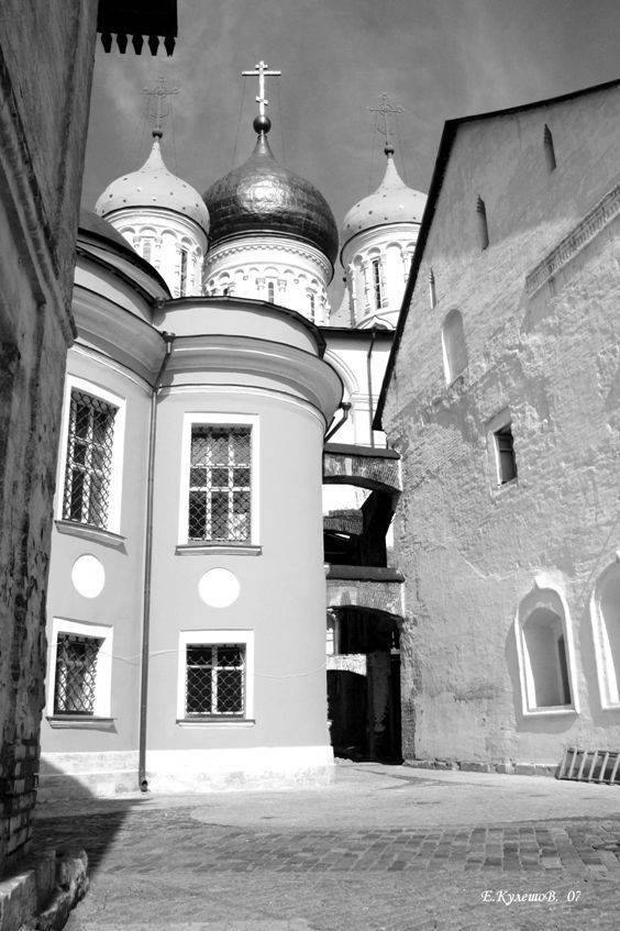 монастырь,церковь,новоспасский,москва,город,кулешов, Кулешов Евгений