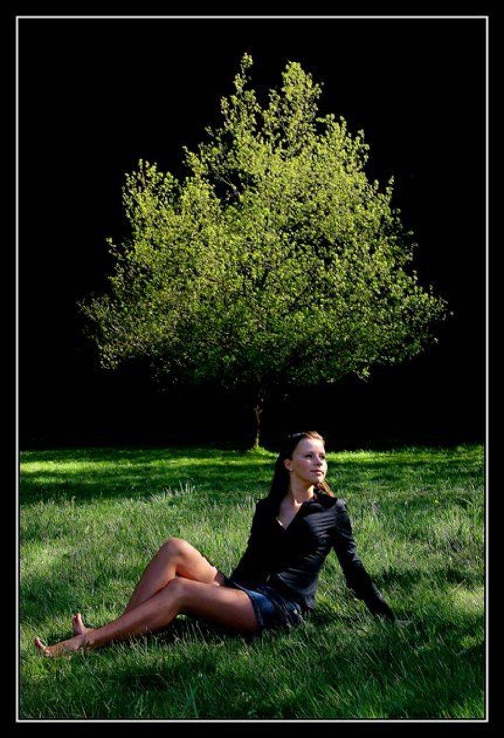 девушка, утро, солнце, Valziwa