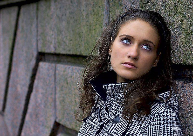 девушка, глаза, взгляд, портрет, Евгений Лувсандугар