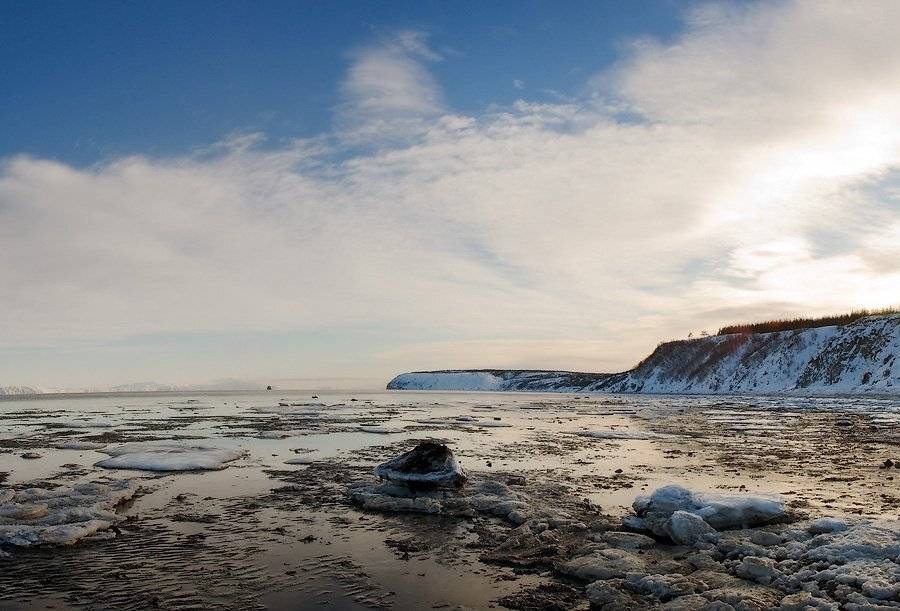 магадан, гертнера, колыма, иней, бухта, север, зима, Sir Fisher