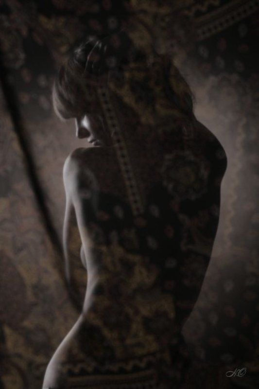 тишина,укрыться,ню, уют Укрытая тишиной фото превью