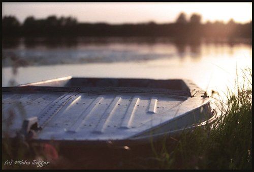 Закат на Оке.