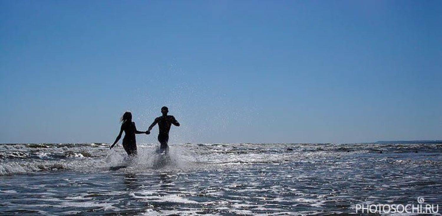 лето, море, парочка, азовское море, таманский полуостров, кучугуры, Евгений Харланов