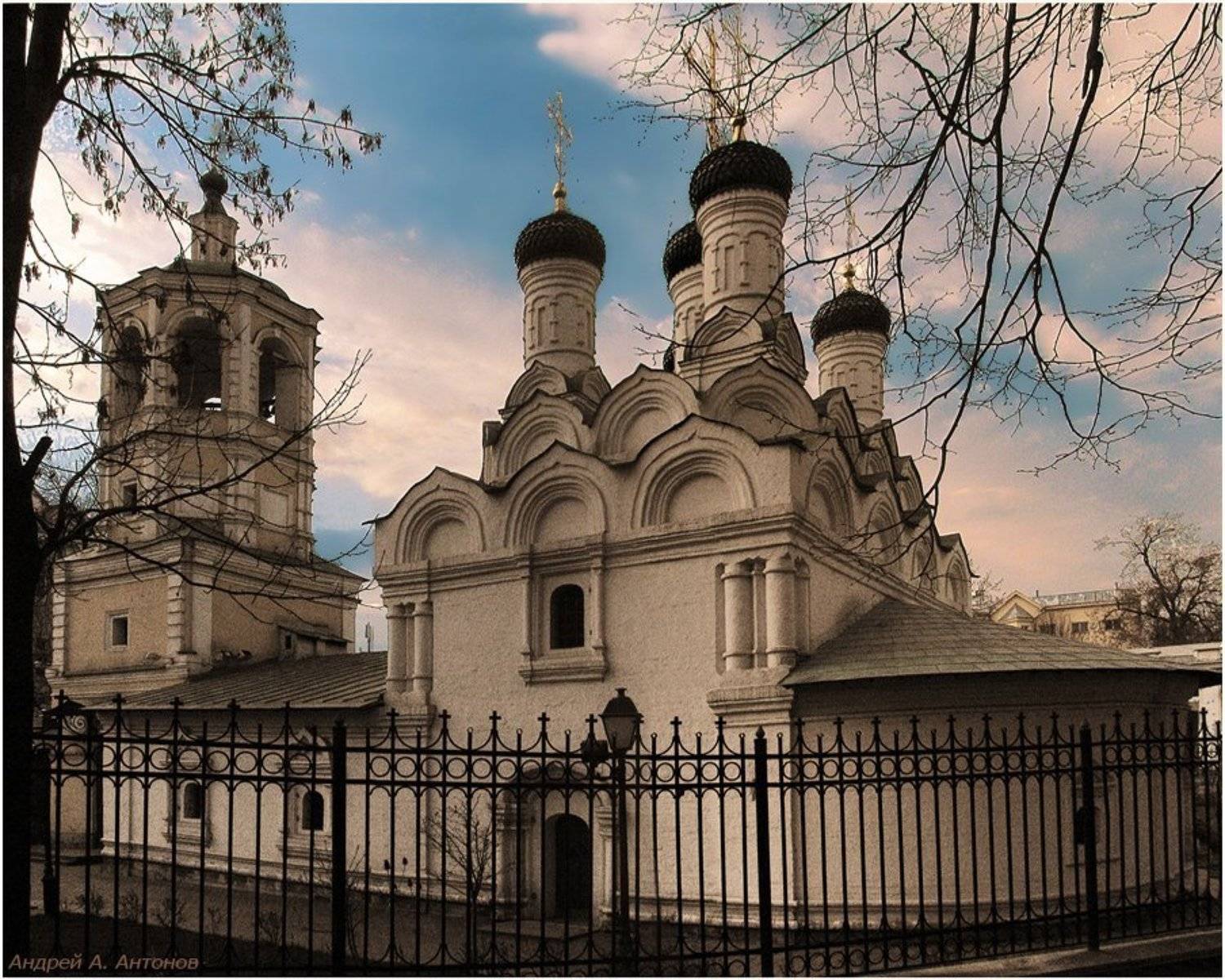 храм, успения, богодицы, в путинках, москва, Андрей Антонов