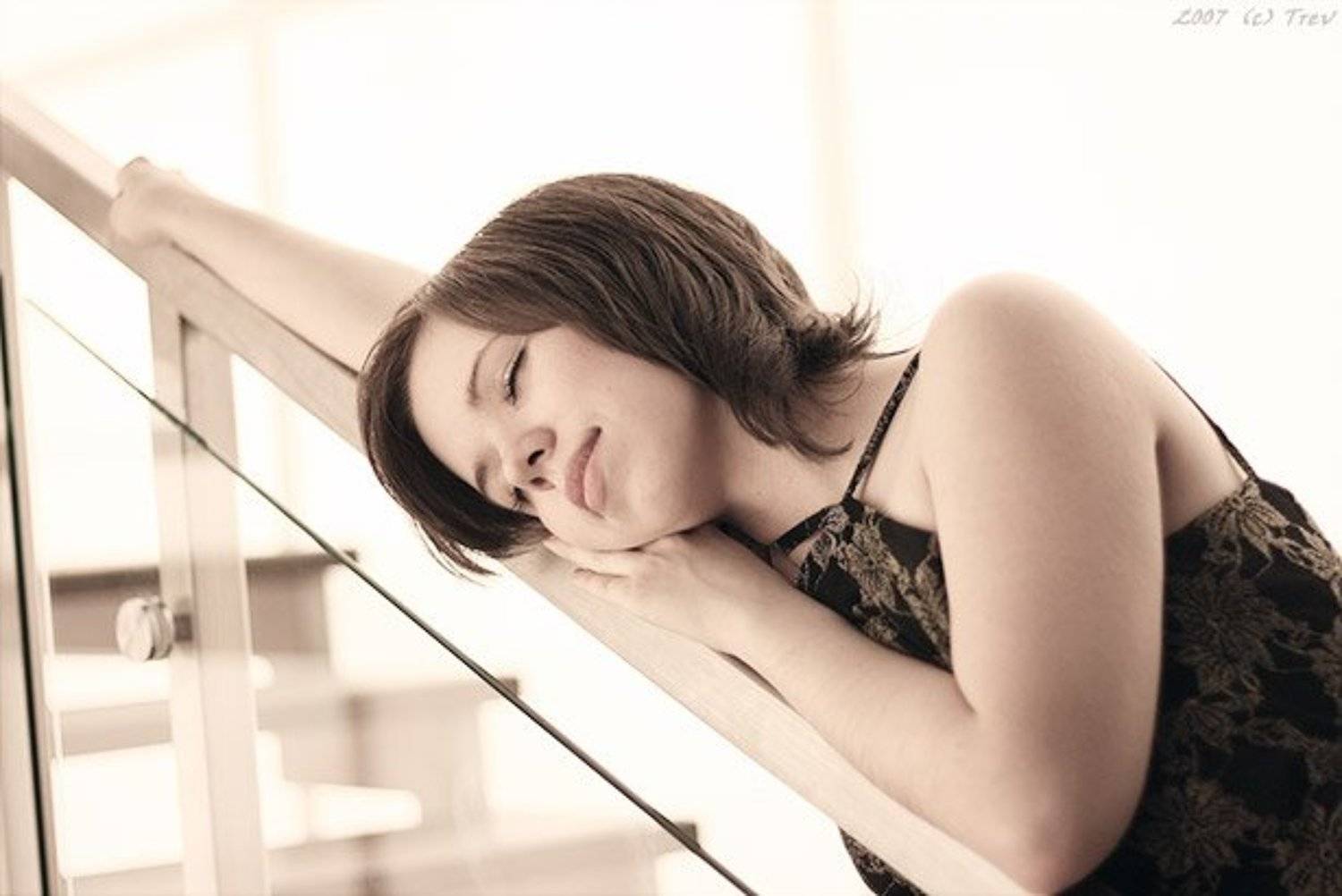 девушка, cherry, Трев