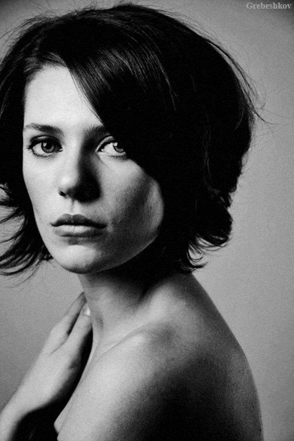 чб портрет ретро, Grebeshkov