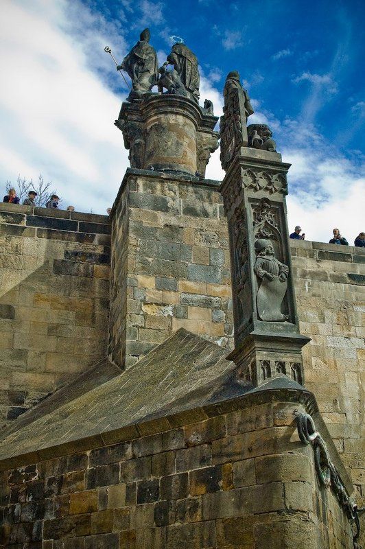 прага, мост, карлов. карлов мост, весна *** фото превью