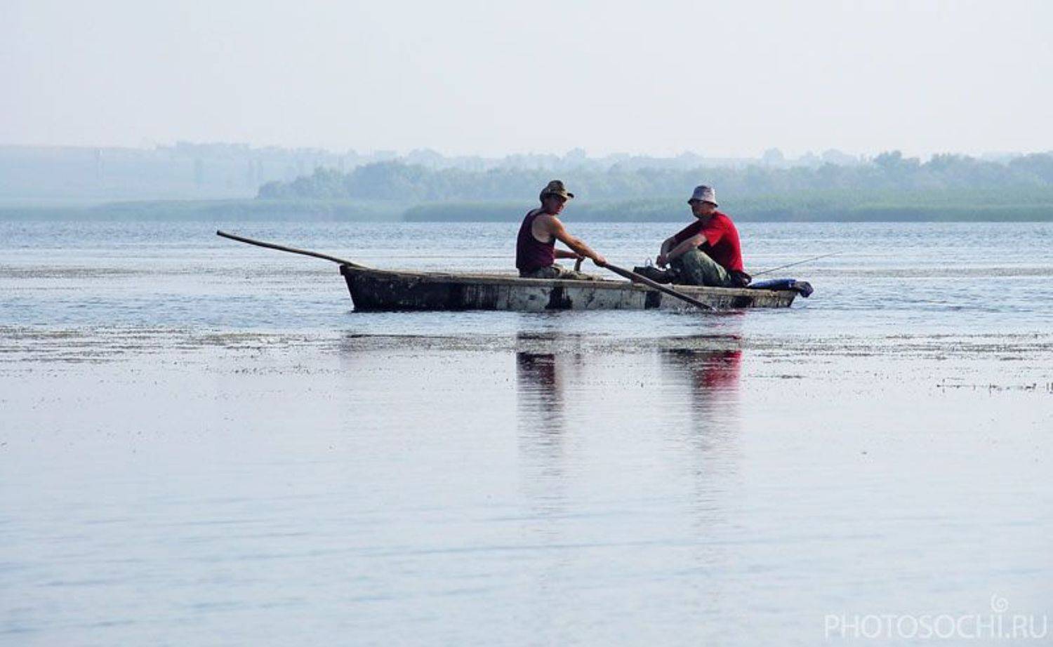 рыбалка, рыбаки, лодка, таманский полуостров, Евгений Харланов