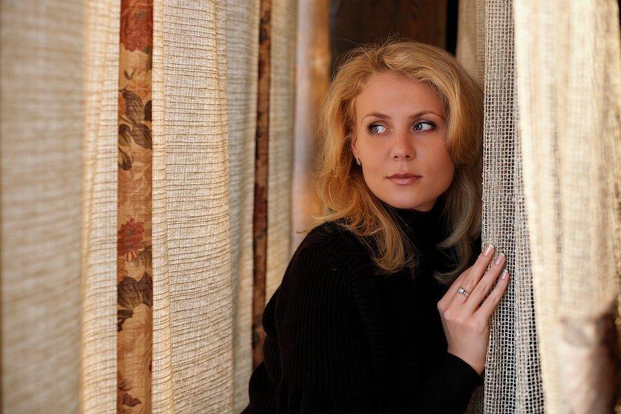 девушка, портрет, ресторан, Роман Быков