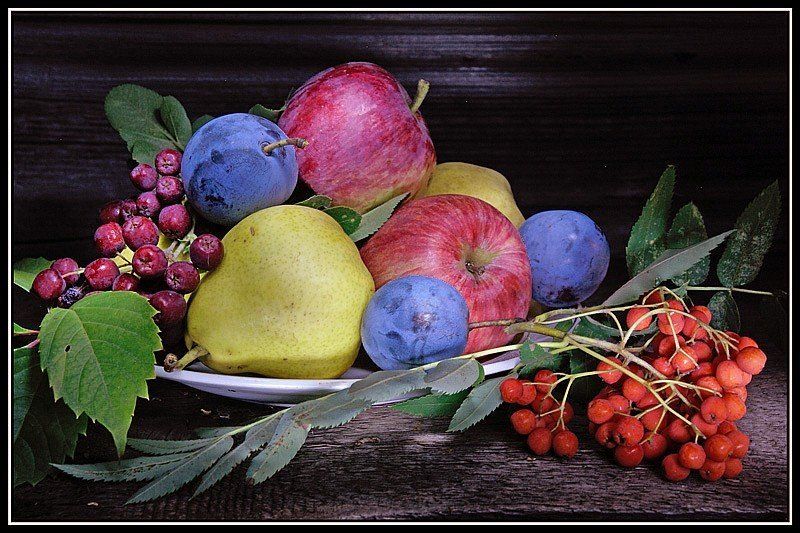 натюрморт, осень Осенняя палитра фото превью