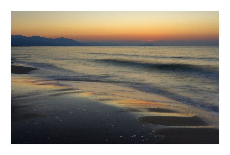 море, закат, сицилия, италияб чефалу, коза, с, носторой Морской этюд в пастельных тонах фото превью