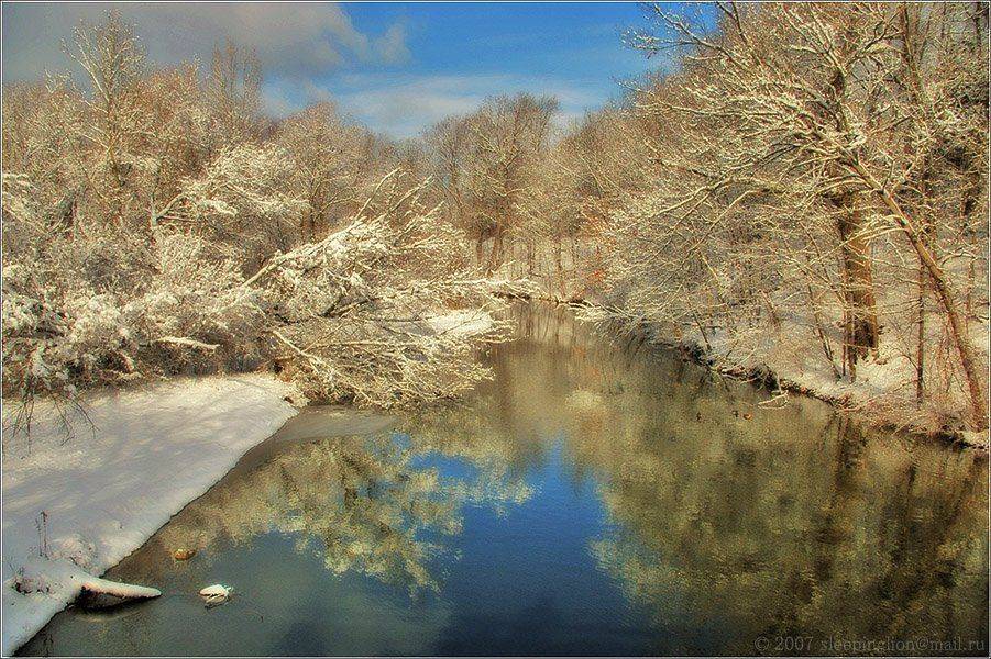 пейзаж, зима, pilgrim, Pilgrim