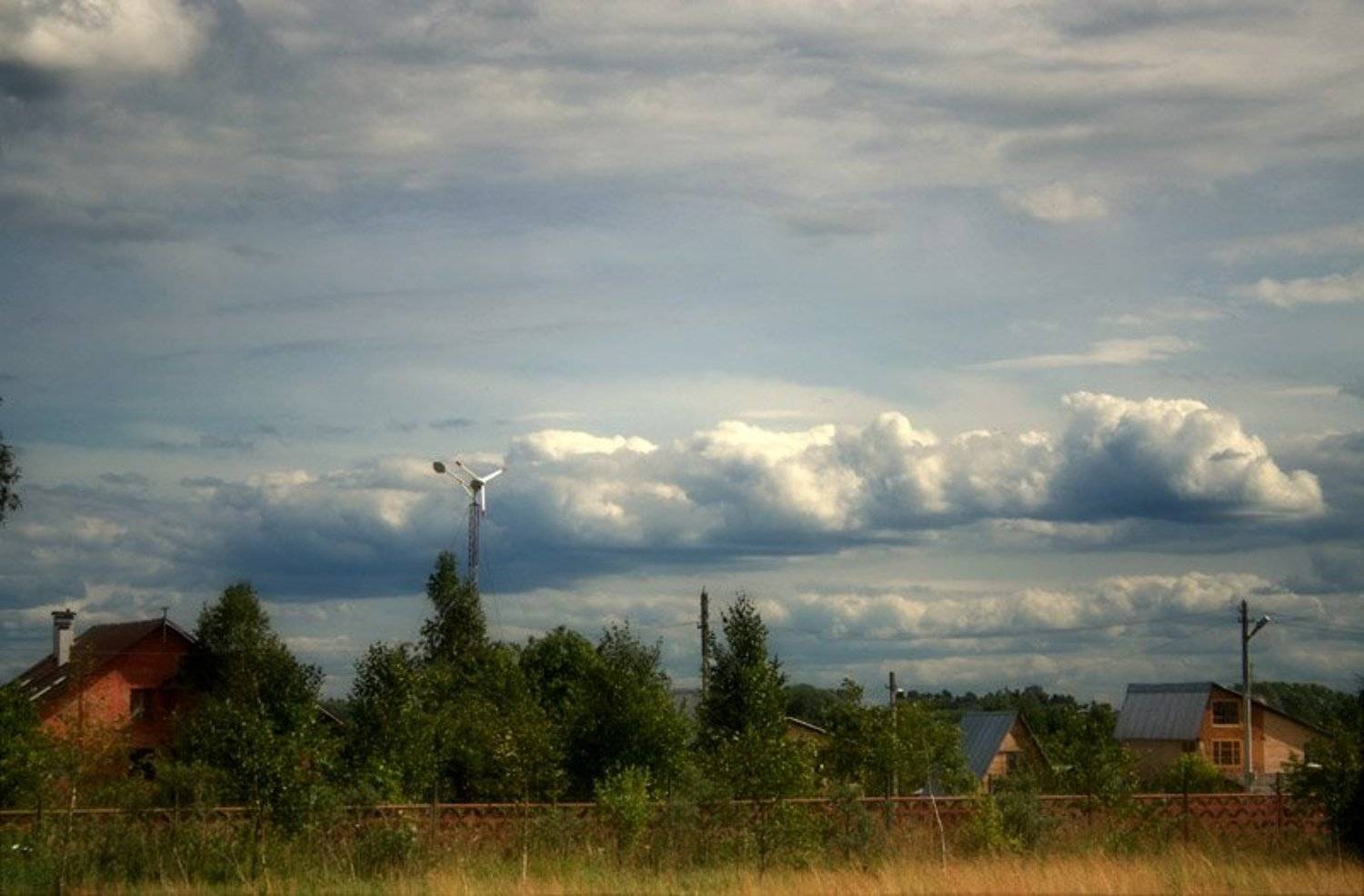 лето, дача, рогово, небо, облака, Lelya