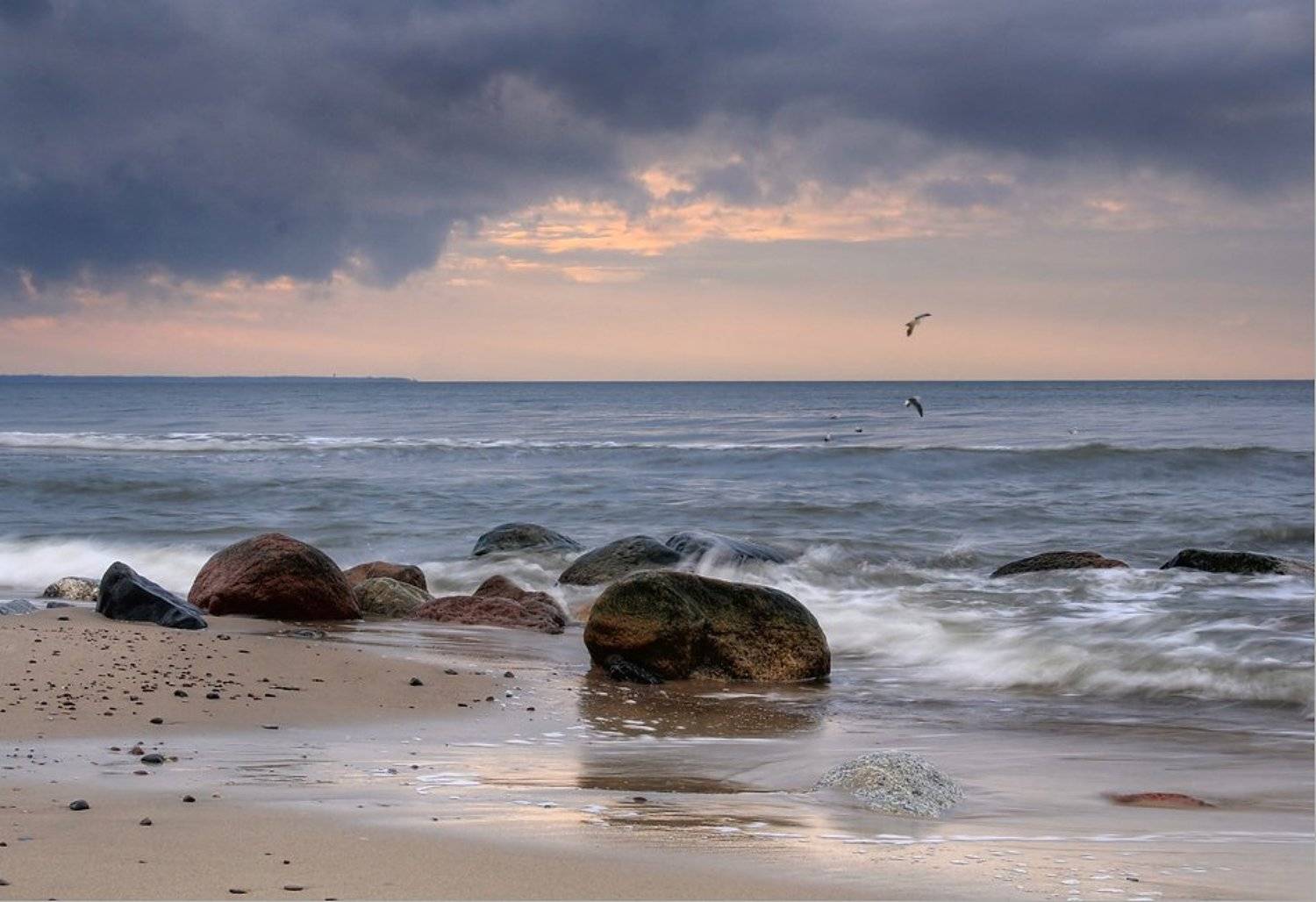 море, пейзаж, балтика, Павел Дунюшкин