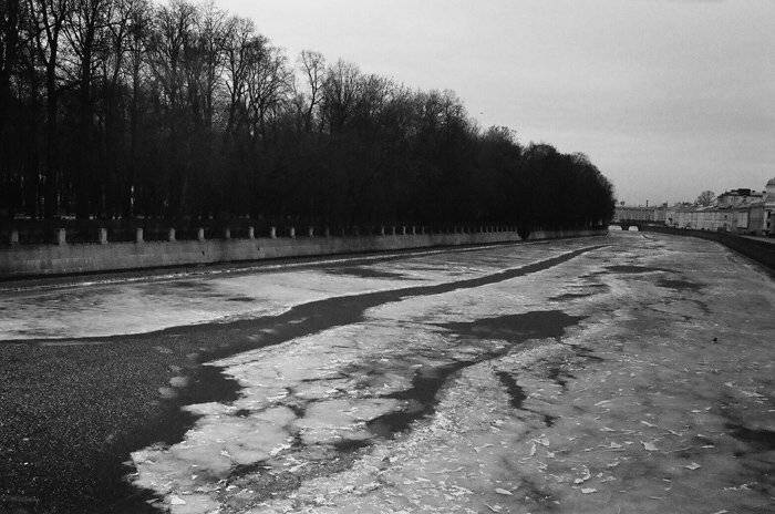 летний сад, зима, январь, Teufelus