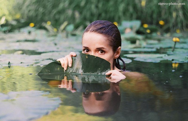 портрет, девушка, пленка, зенит  фото превью