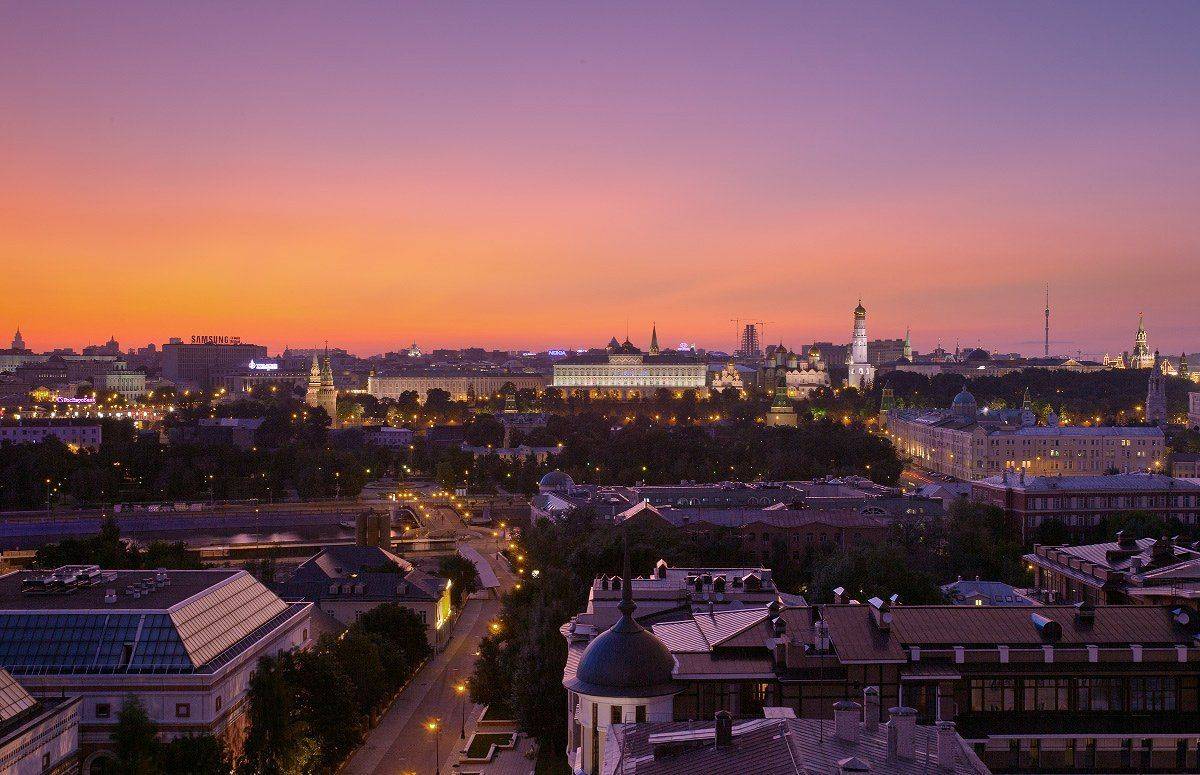 архитектура москвы, кремль, вечерняя съемка, закат над москвой, москва, Evgeniy Sh.