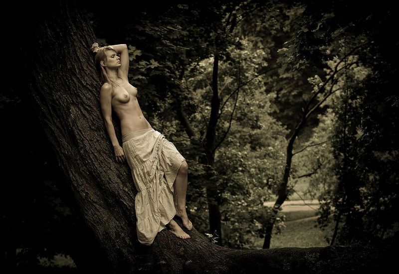 пейзаж, модель, ню  фото превью