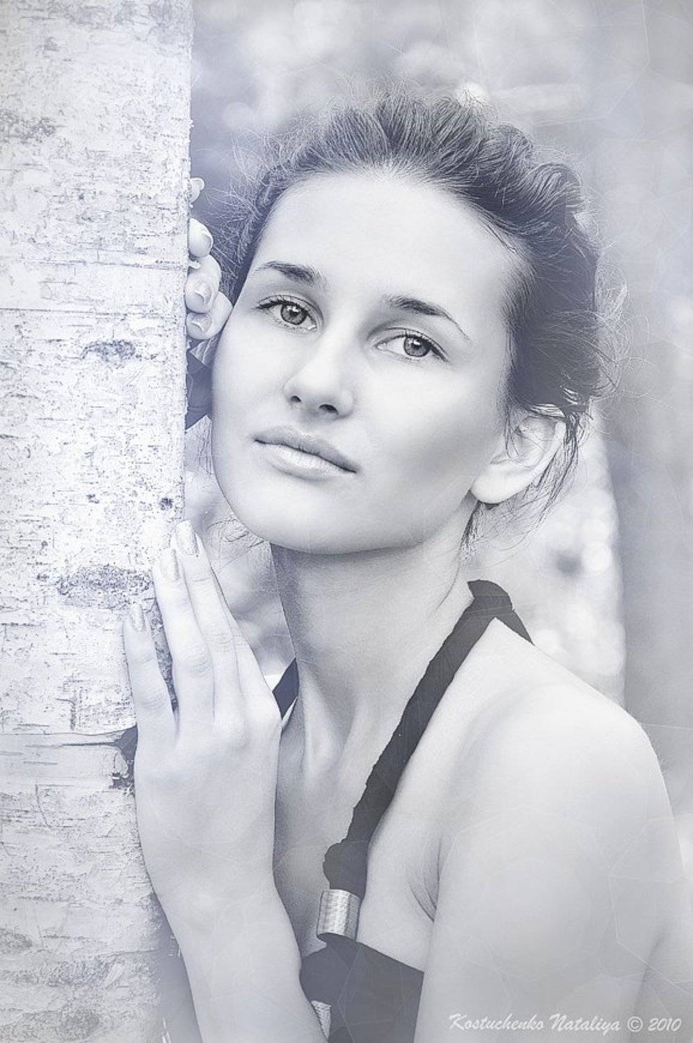 чб, девушка, портрет, Костюченко Наталия