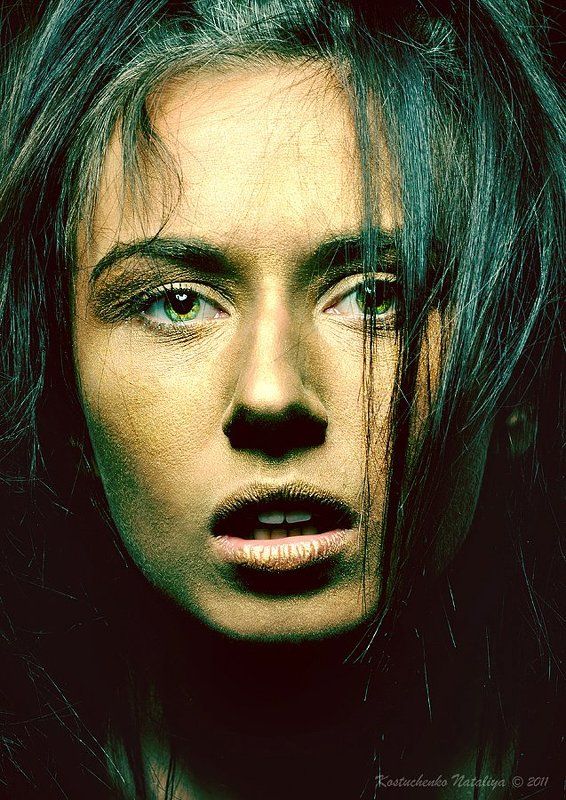 портрет, глаза, взгляд Потеряв себя фото превью