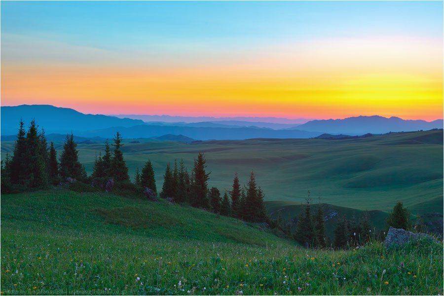 казахстан, заилийский алатау, табан-карагой, Ilia Afanasieff