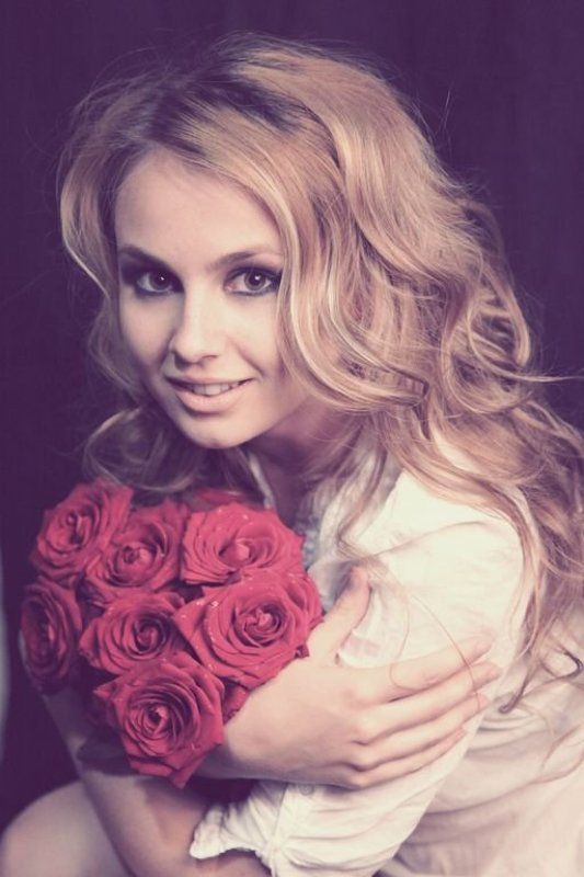 chernor-white photograph, flowers, portrait, eye, girl, чернор-белая фотография, цветы, портрет, глаза, девушка  фото превью