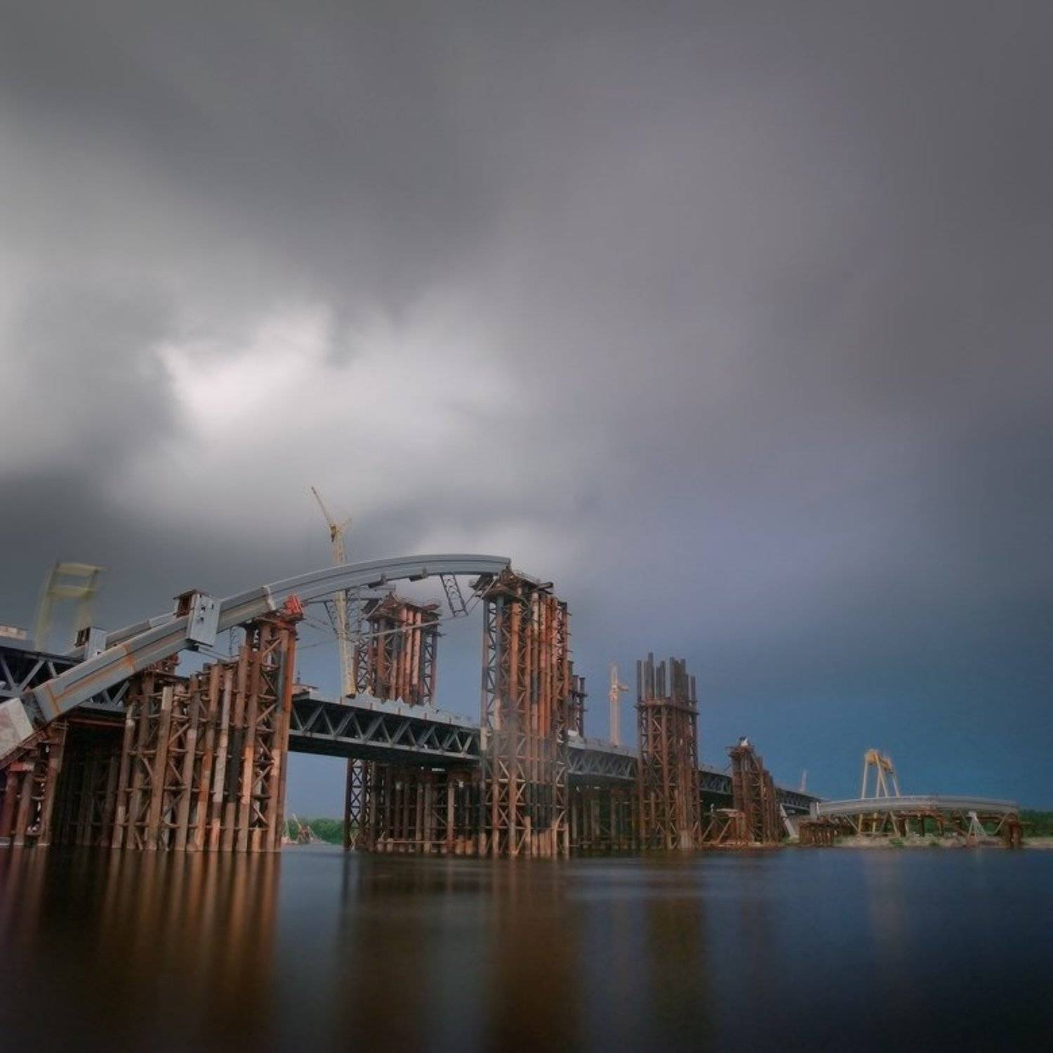 новый мост, nd1000, киев., Михаил Мочалов