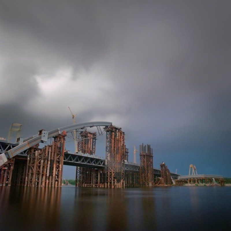 новый мост, nd1000, киев.  фото превью