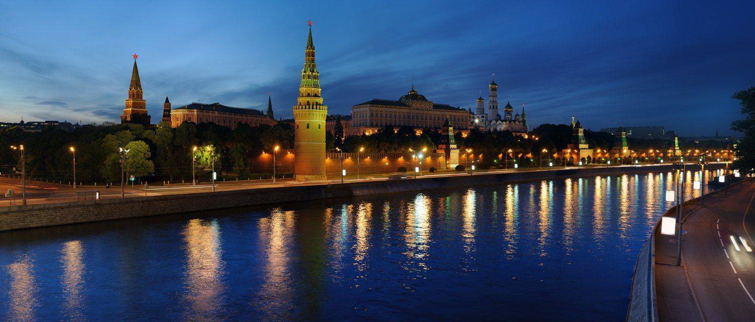 кремль, штатив, вечер, Vladimir Krupenkin