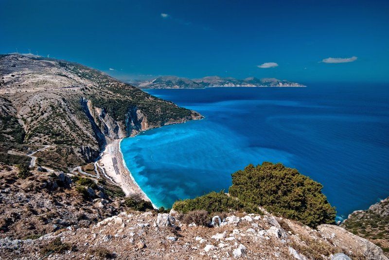 kefalonia, myrtos beach  фото превью
