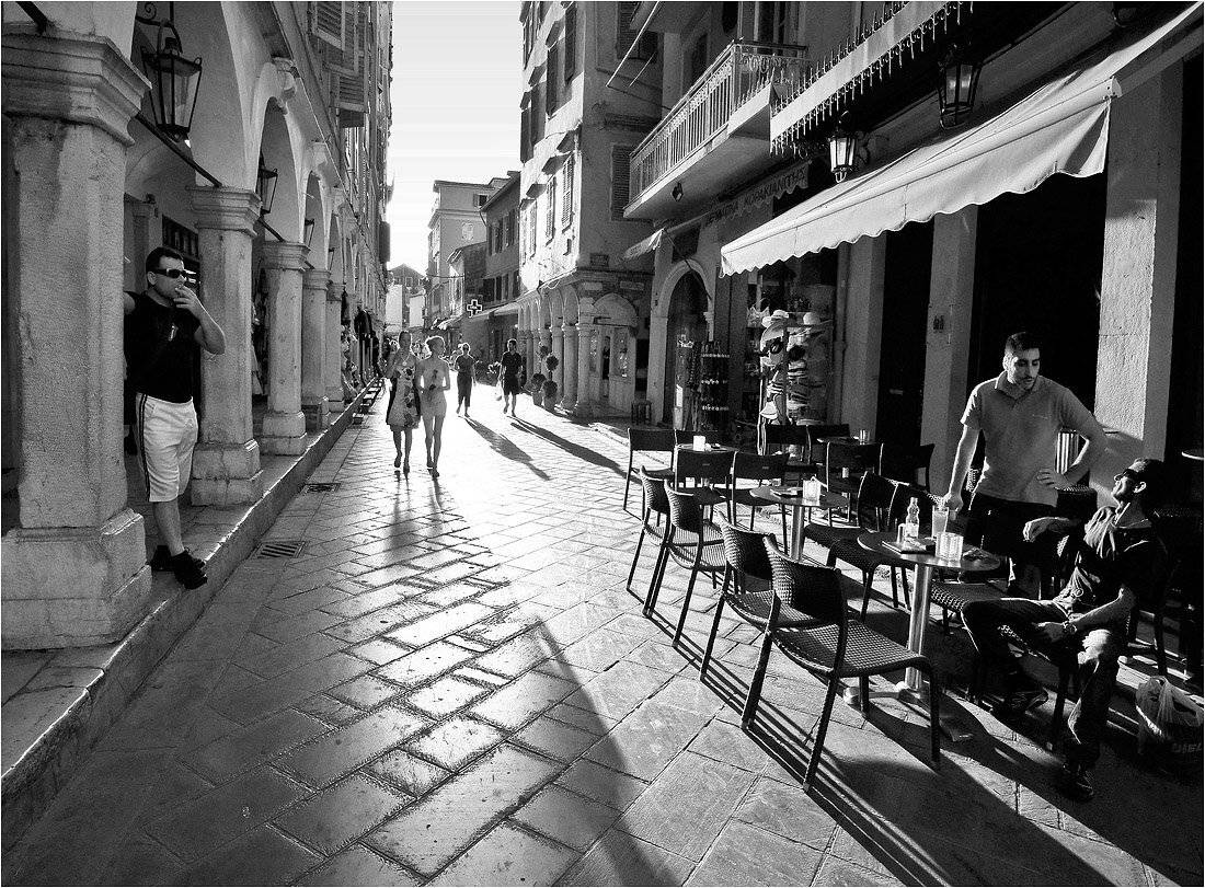 корфу, греция, керкира, чб, Сергей Гаспарян