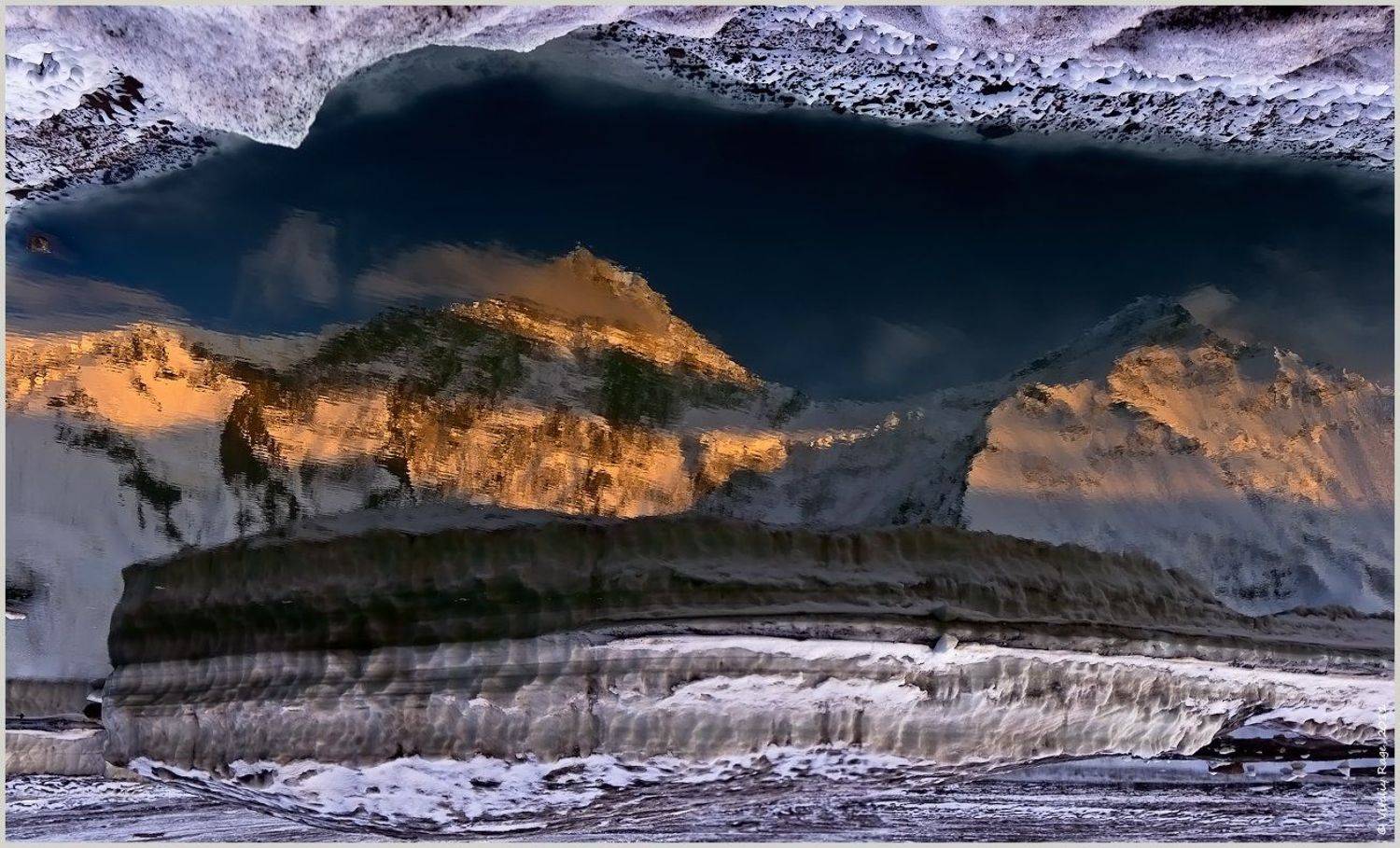 ледник, горы, иныльчек, зима, альпинизм, казахстан, свобода, выбор, путь, хан-тенгри, reflection, высота, Vitaliy Rage