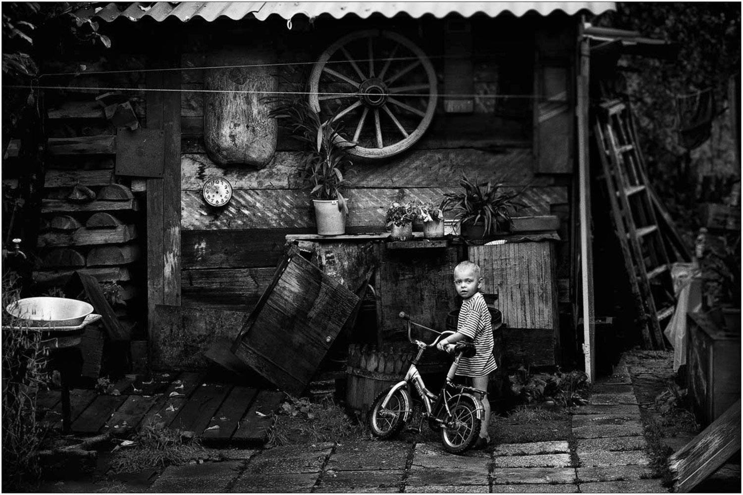 жанровый портрет, чб, Аркадий Курта