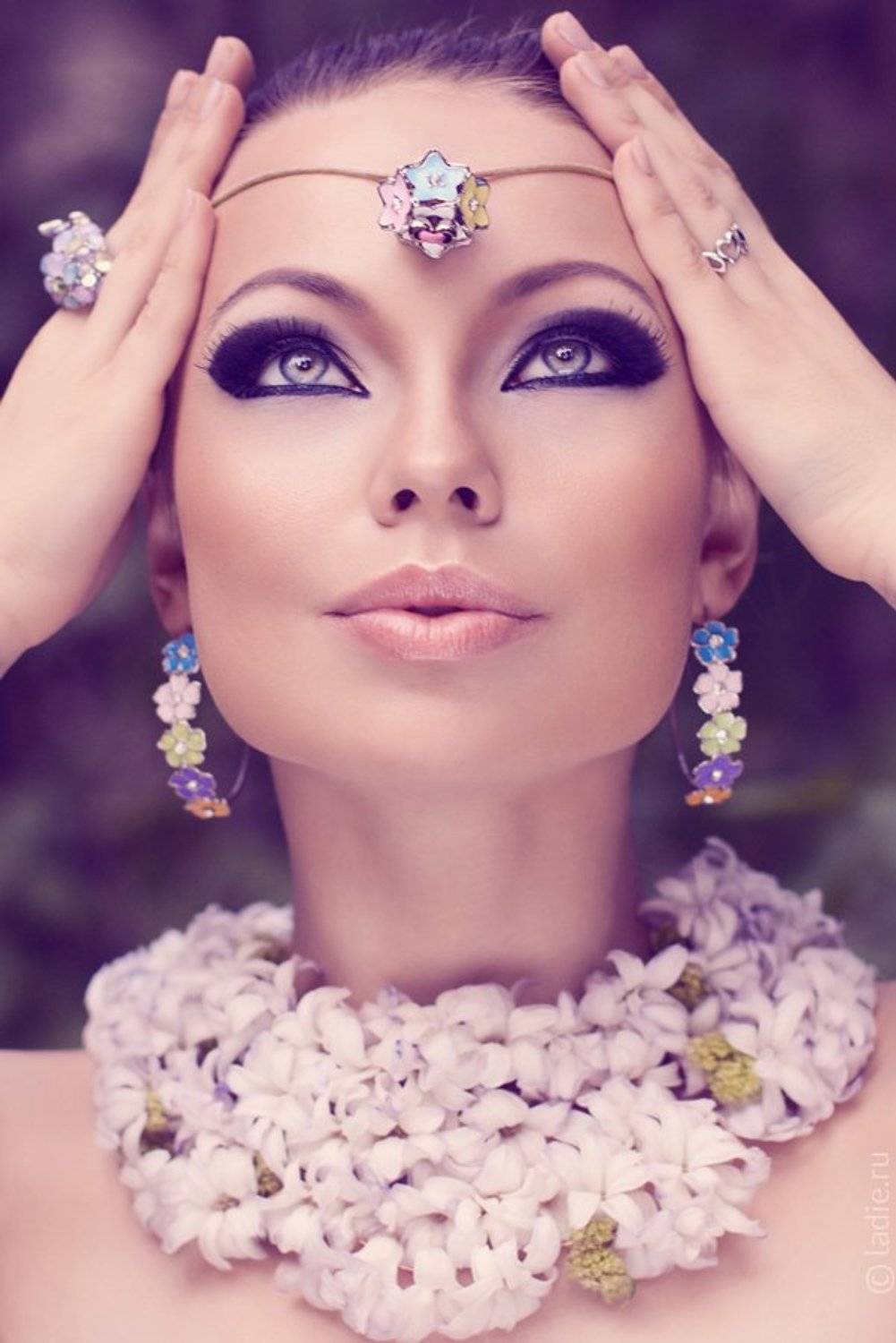 flowers, woman, photo, lady, dress, girl, Анна Бушуева