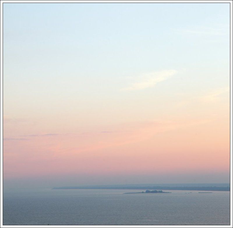 Утренняя акварель фото превью