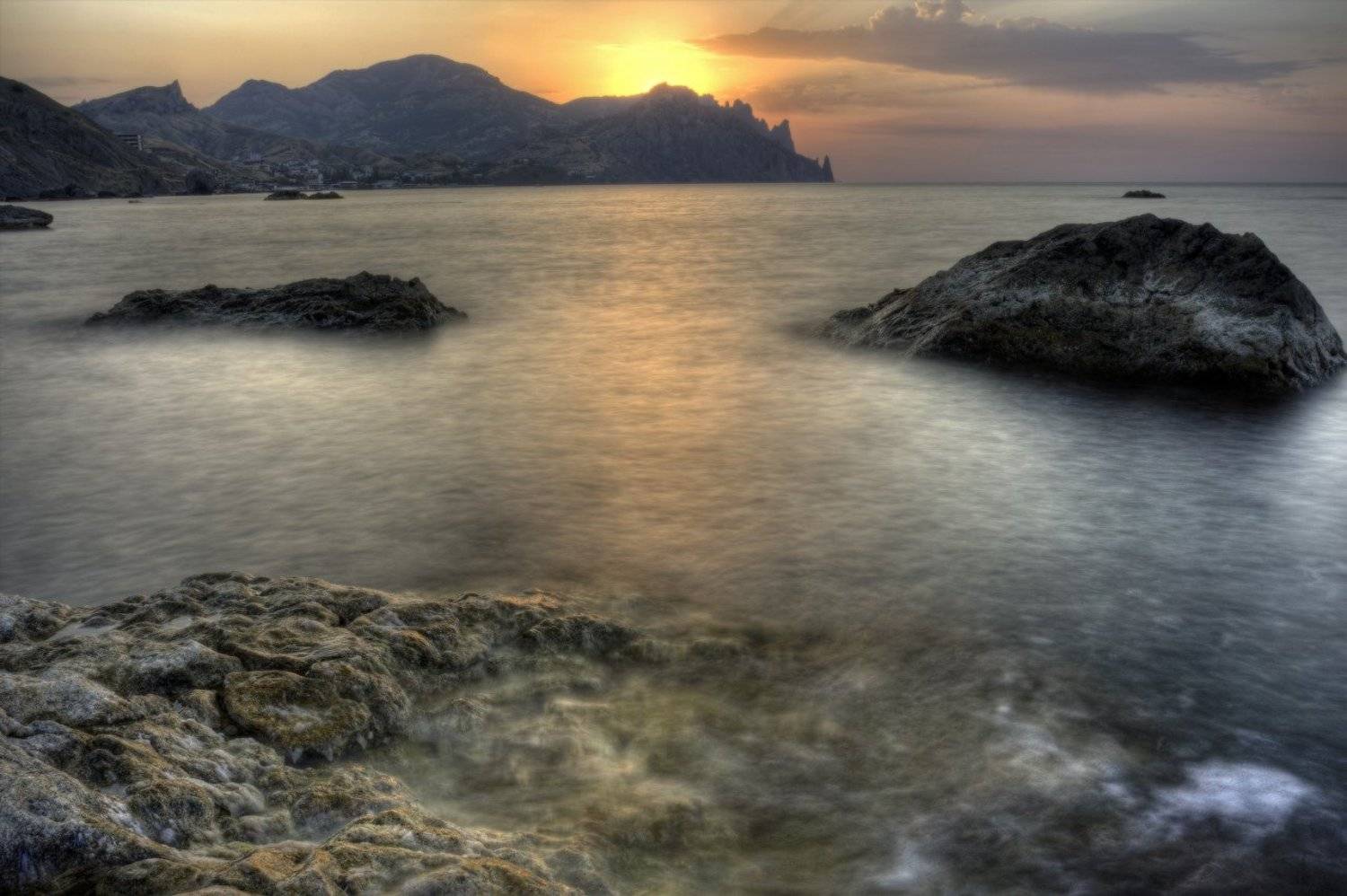 крым, черное, море, hdr, Nikolai (locus)