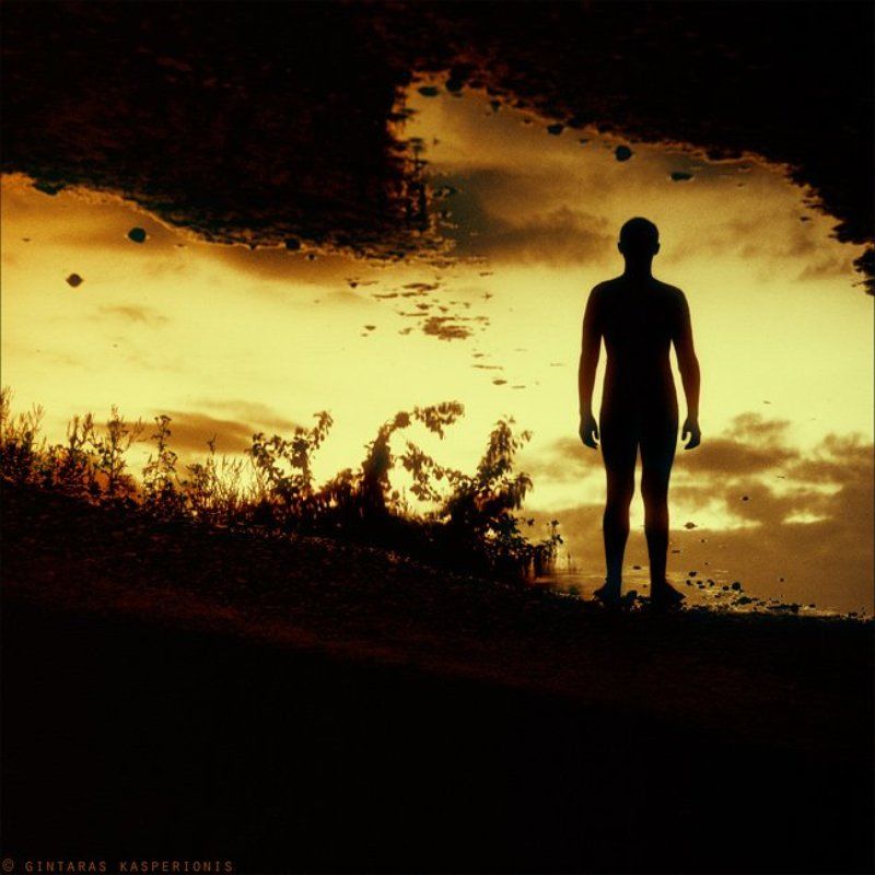 boy, man, reflection, water, toned, fine, art, arts, photography, square, 1x1, lithuania, kasperionis, gintaras, emotion, original, print, sky, dark, night, pentax Find Your Way фото превью