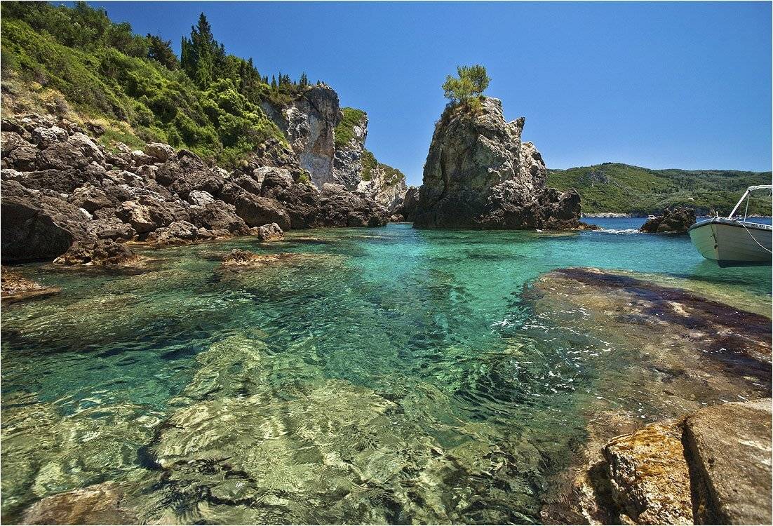 греция, корфу, палеокастрица, грот, Сергей Гаспарян