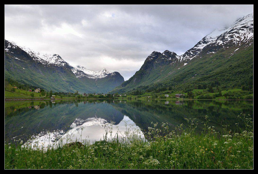 норвегия, floen lake, norway, b.o.g.