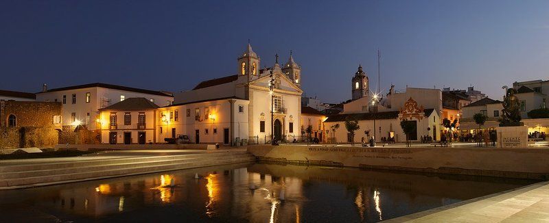 португалия, льгарве, город, лагос, кафедрале с.марии  фото превью